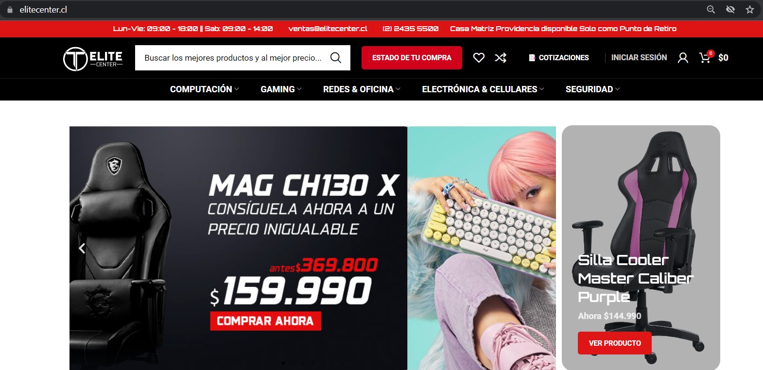 Uso Página Web